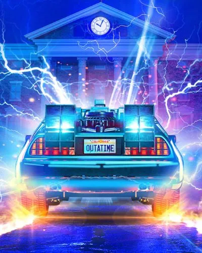 Poster for Back To The Future: The Musical